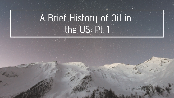 Robert Bensh History Of Oil In The Us