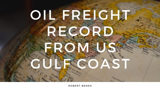 Oil Freight Record from US Gulf Coast